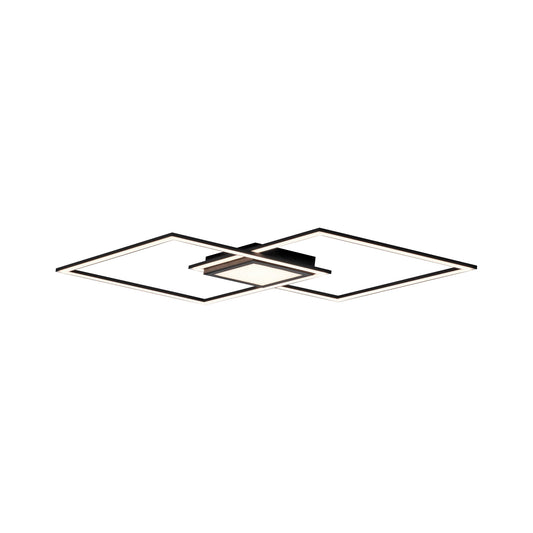Asmin 1060 mm LED Ceiling Light – Black
