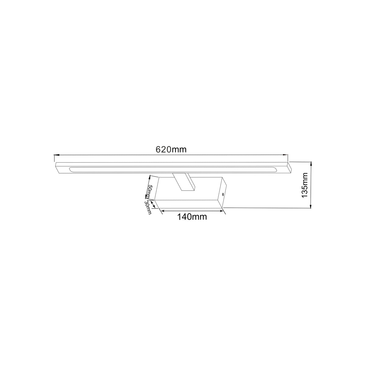 Alter 20W LED Wall Light