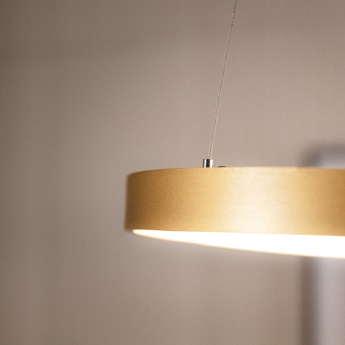 Liria LED Pendant Light – Gold, view 6