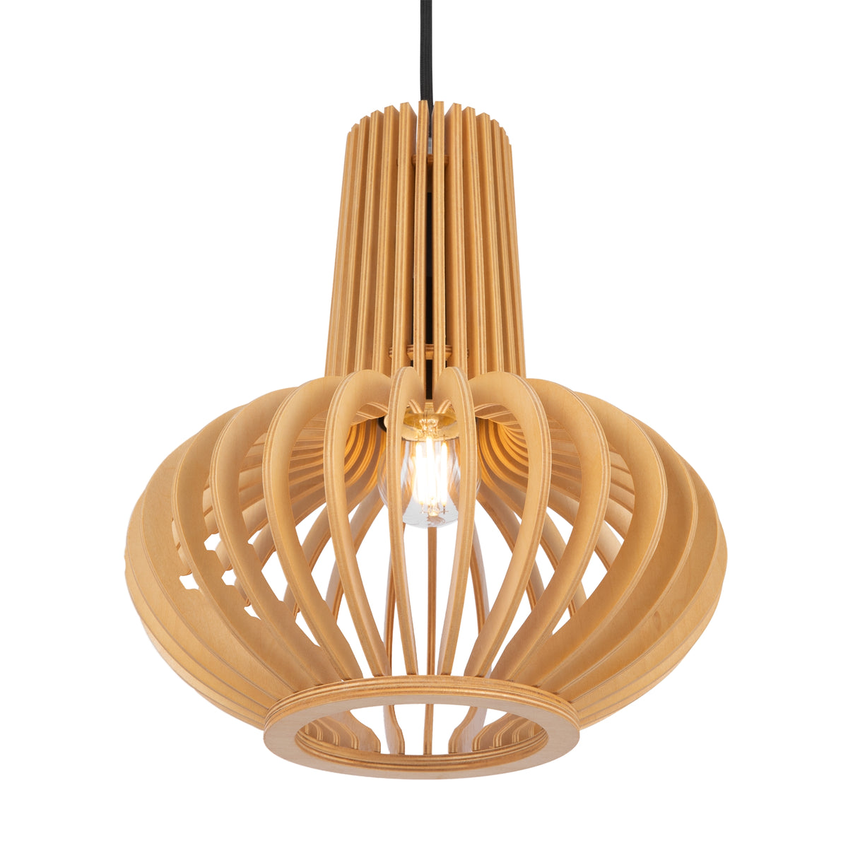 Roots Pendant Light – Ø255 mm – Black / Beige (MOD193PL-01W), view 4