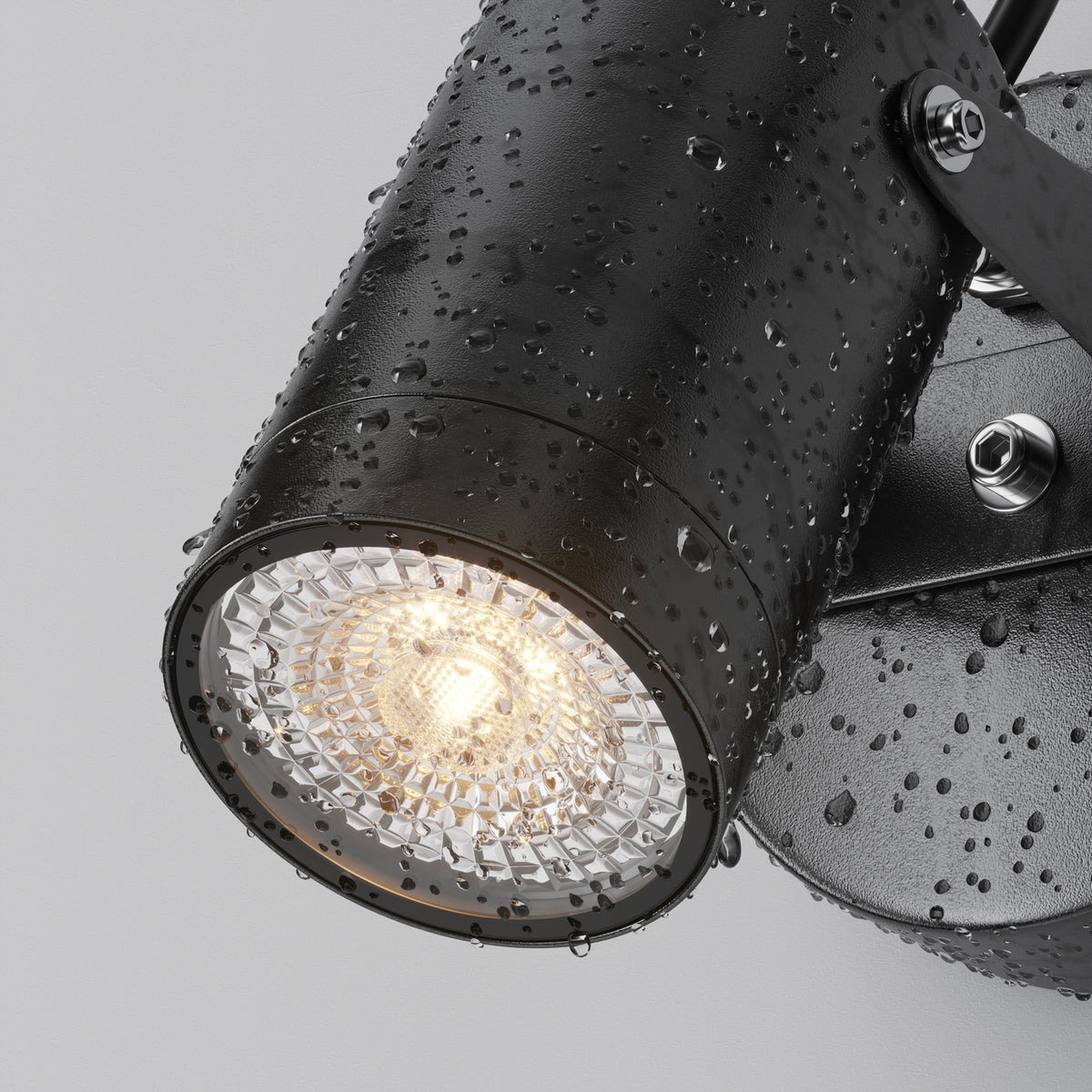 Scope Outdoor Wall Light – Black, 50W, IP65 by Maytoni – view 3