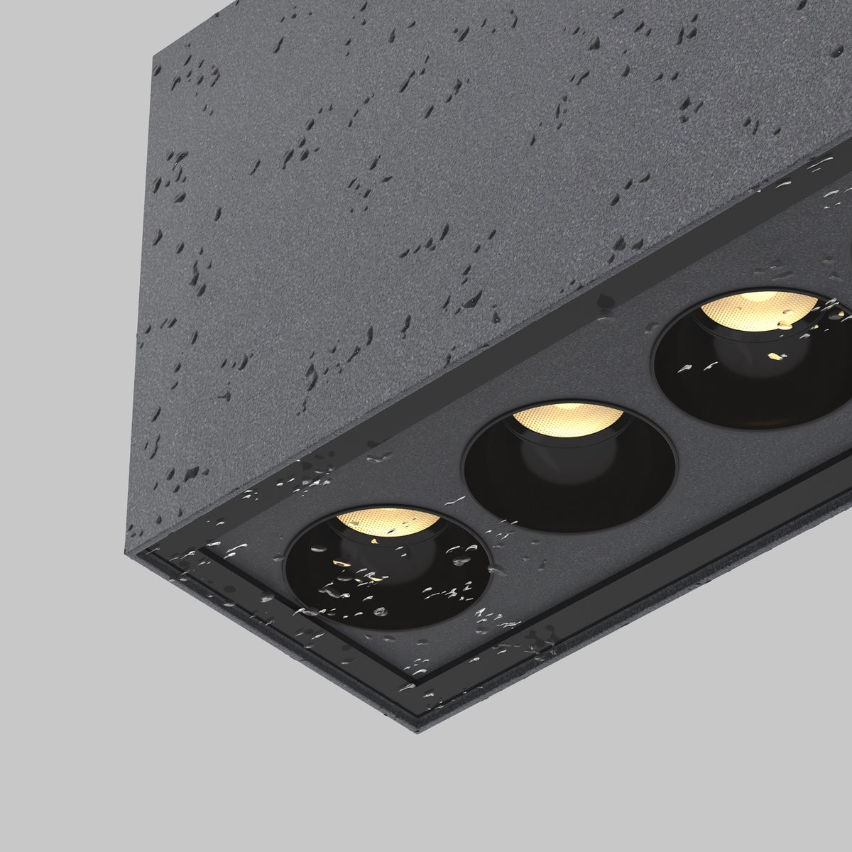 Ares LED Outdoor Ceiling Light – Graphite, view 3