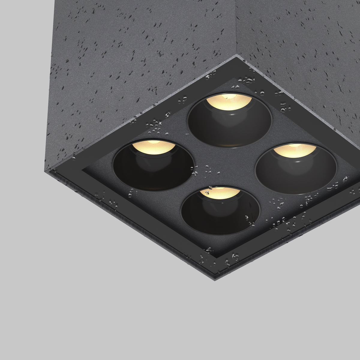 Ares LED Outdoor Ceiling Light – Graphite, view 8