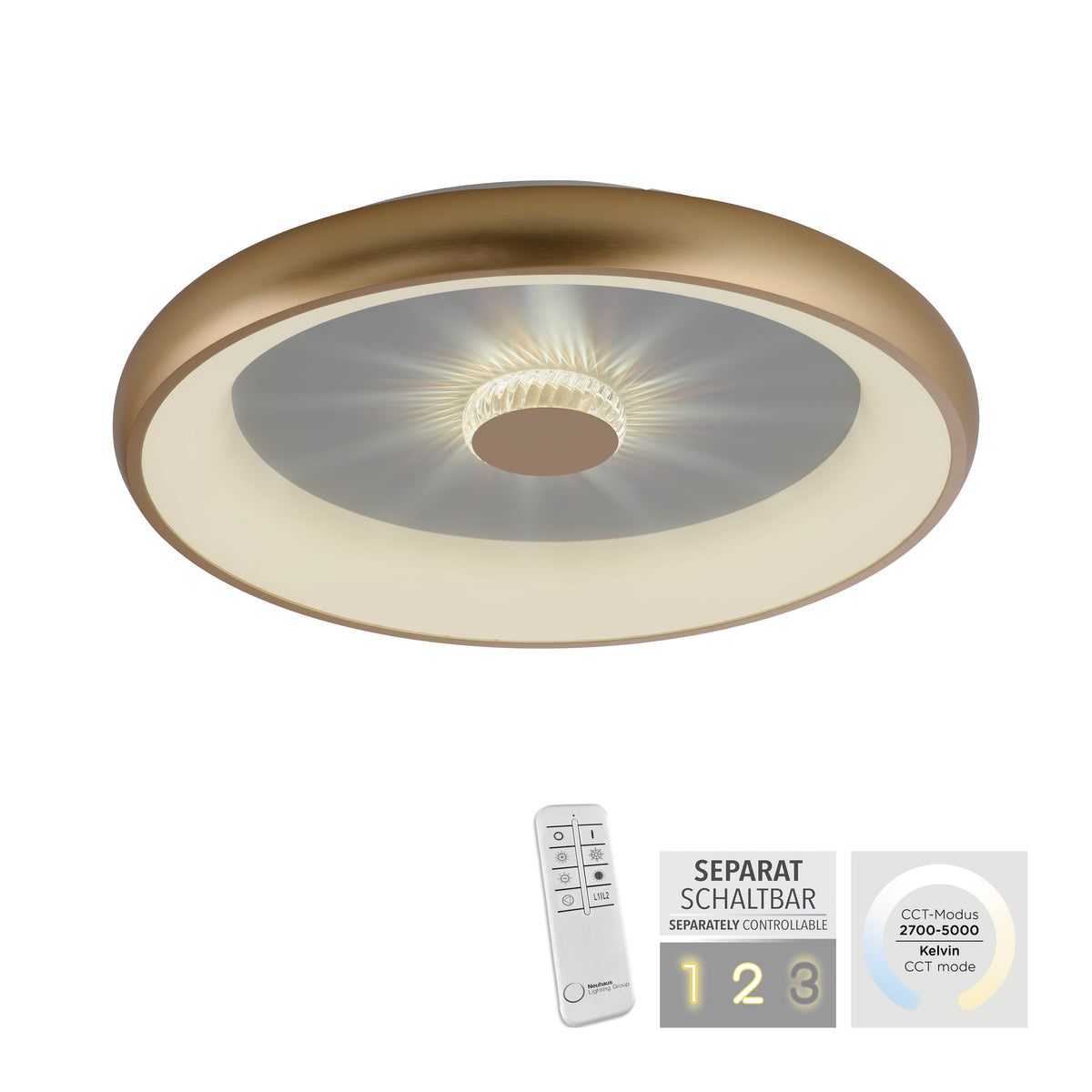 Vertigo 615 mm LED Ceiling Light
