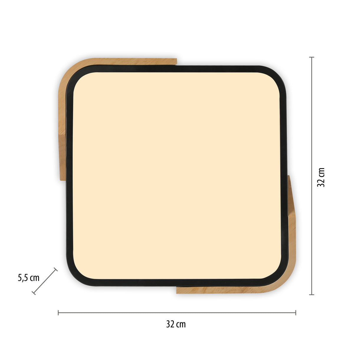 Bila Square LED Ceiling Light