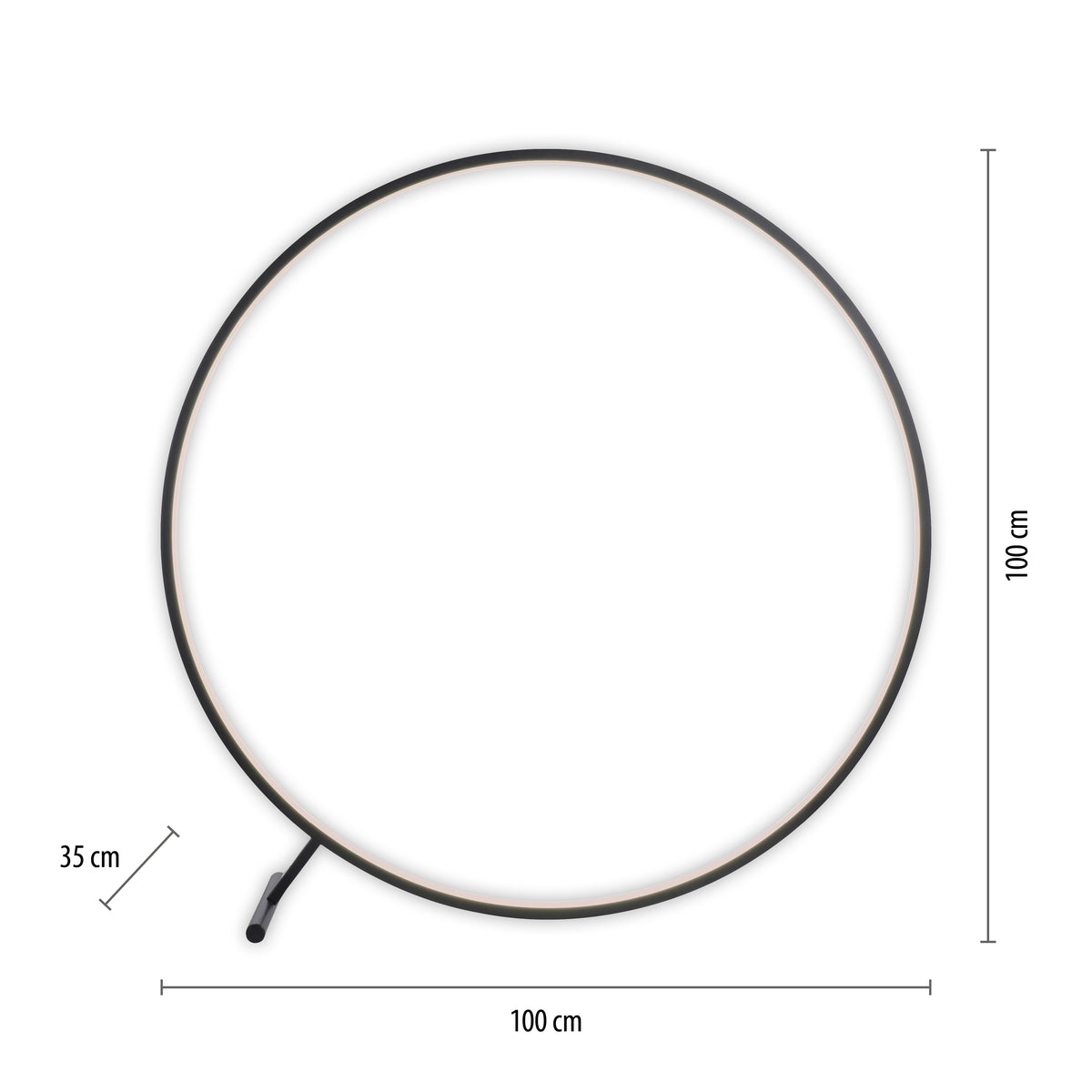 Hula 1000 mm LED Floor Lamp