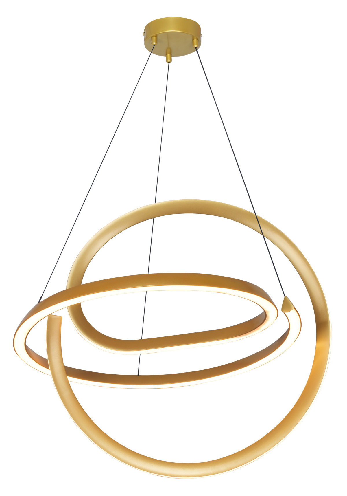 Velenne Ring LED Pendant Light – Gold