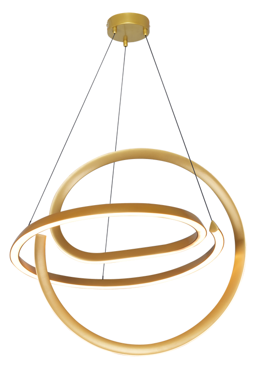 Velenne Ring LED Pendant Light – Gold