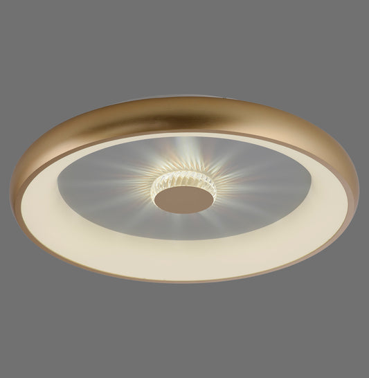Vertigo 615 mm LED Ceiling Light – Matte brass