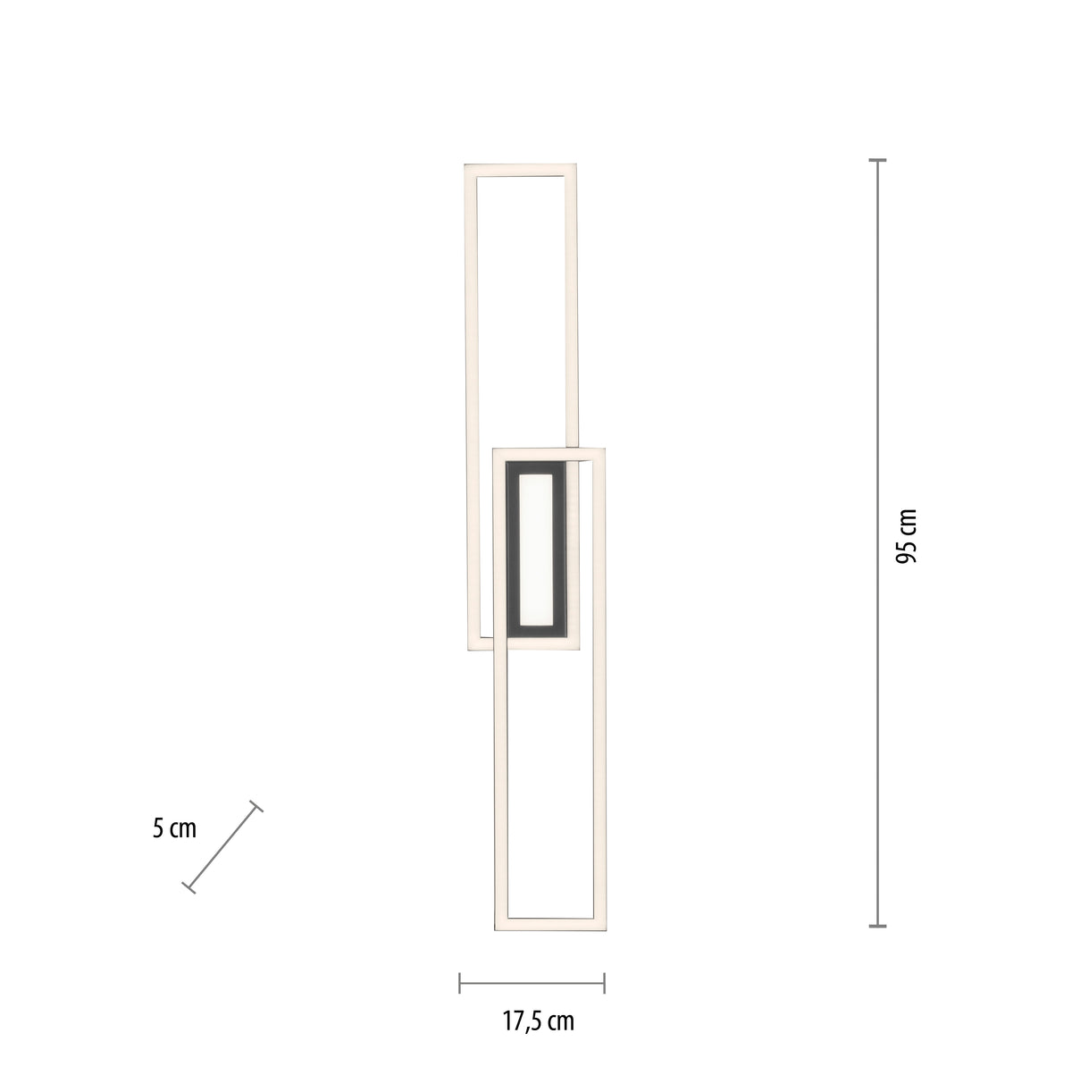 Asmin 950 mm LED Ceiling Light