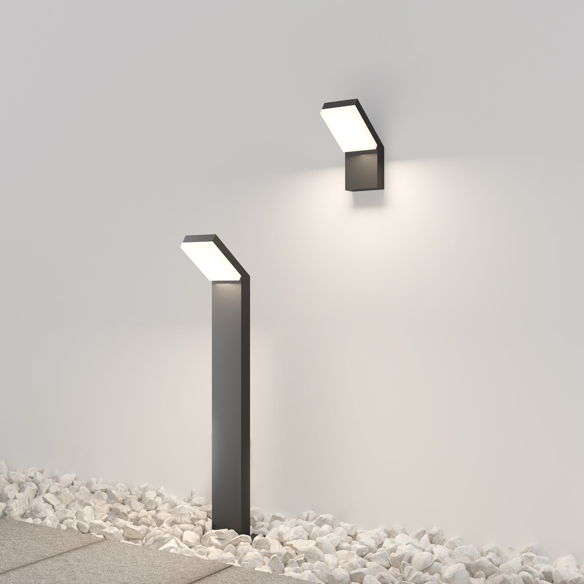 Paso LED Outdoor Wall Light – Black, 12W, IP54 by Maytoni – view 8
