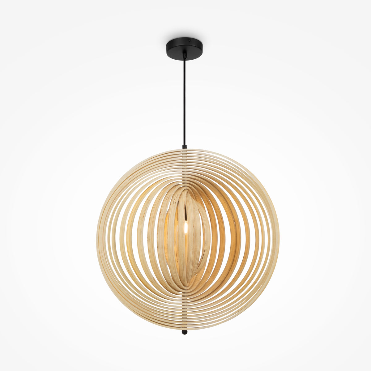 Roots Pendant Light – Ø600 mm – Black / Beige (MOD197PL-01W2)