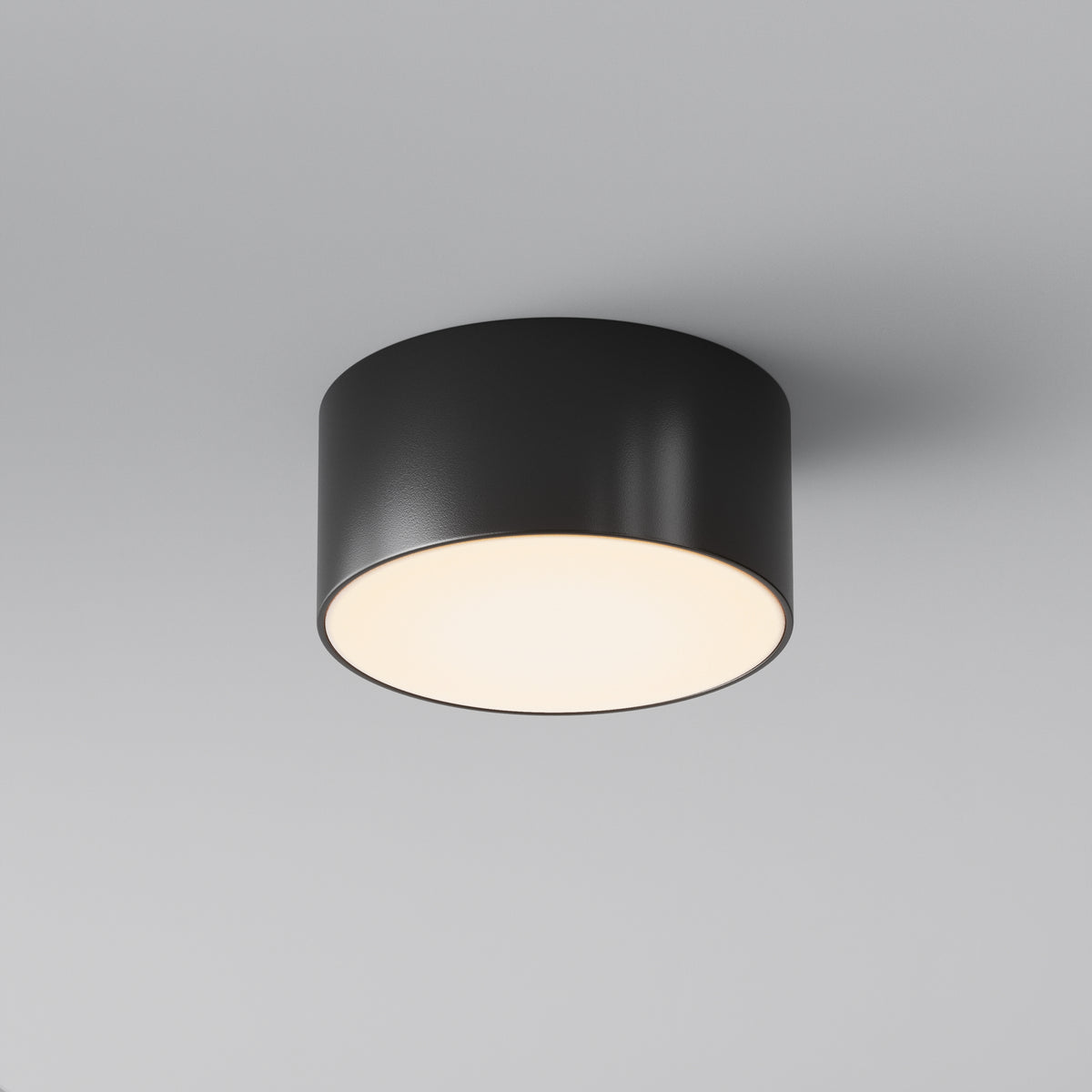 Zon IP LED Outdoor Ceiling Light – Black, view 4