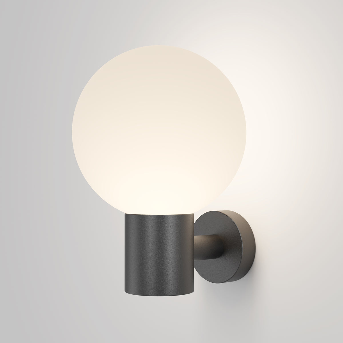 Bold Outdoor Wall Light – Black, view 8