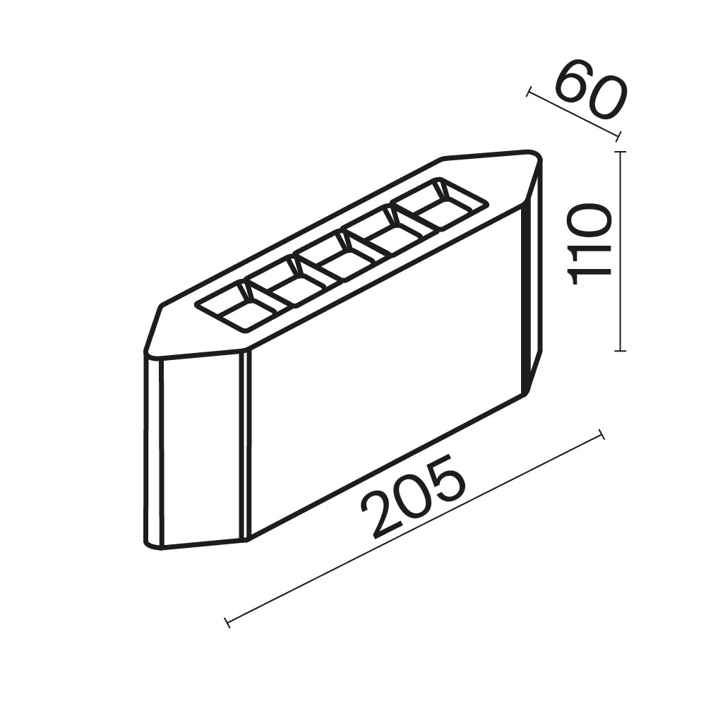 Pull LED Outdoor Light – Graphite, 8W, IP54 by Maytoni – view 6