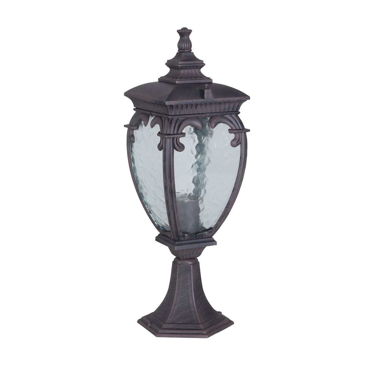 Fleur 485 mm Outdoor Bollard Light – Bronze antique, view 5