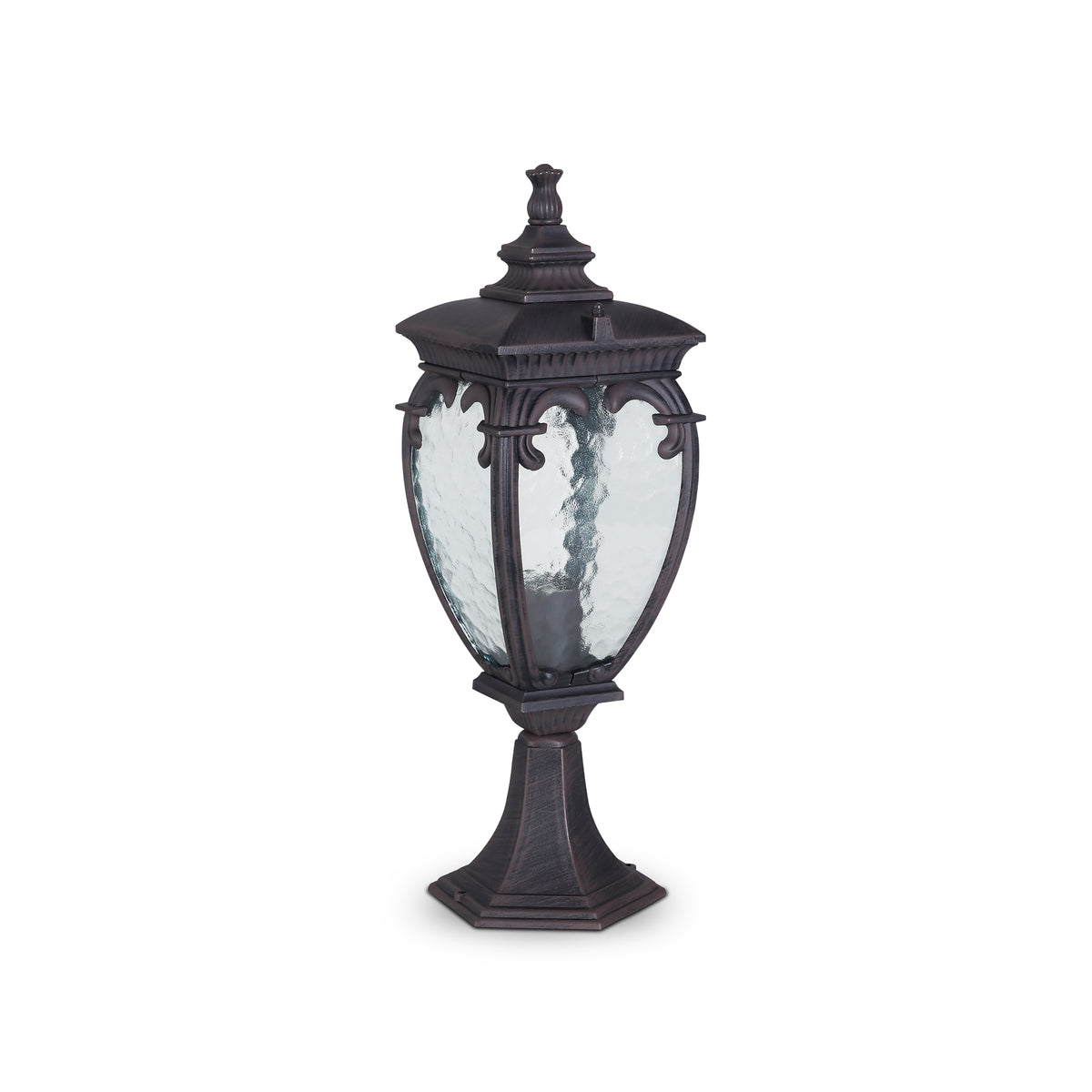 Fleur 485 mm Outdoor Bollard Light – Bronze antique, view 4