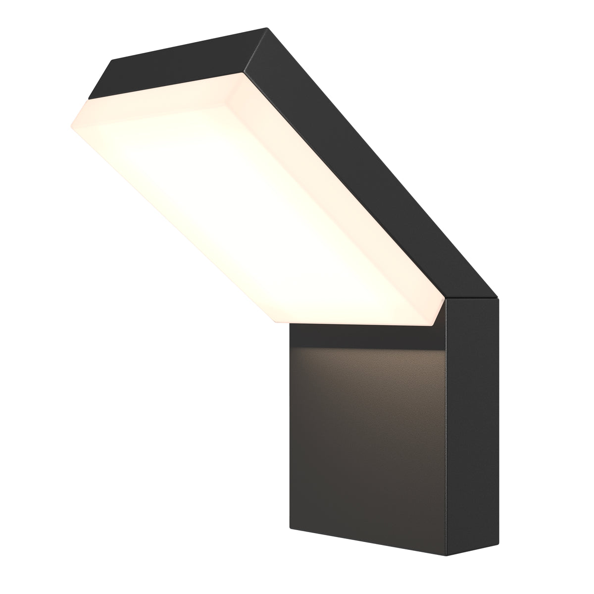 Paso LED Outdoor Wall Light – Black, 12W, IP54 by Maytoni