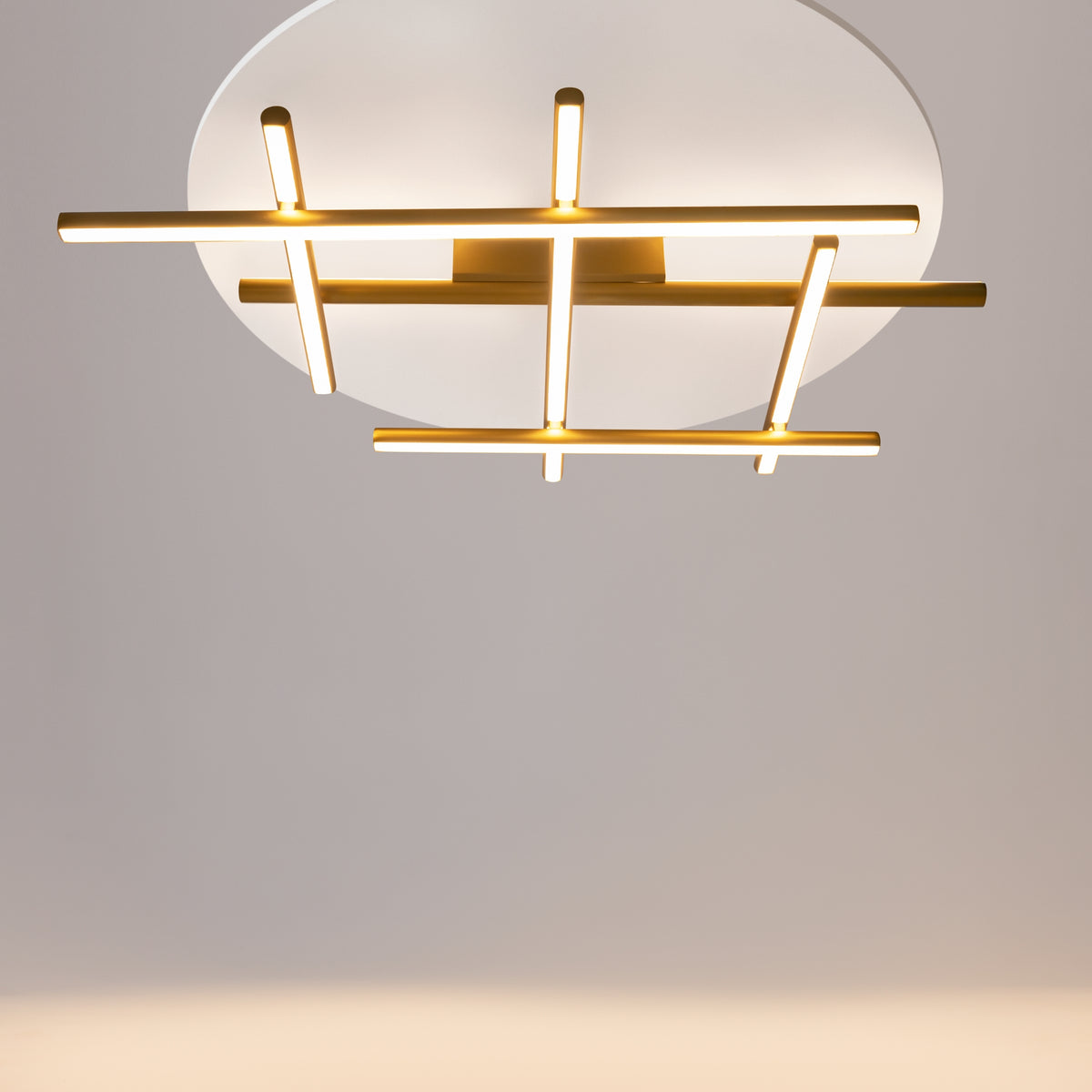 Radiance LED Ceiling Light – Gold / White, 50W by Maytoni – view 8