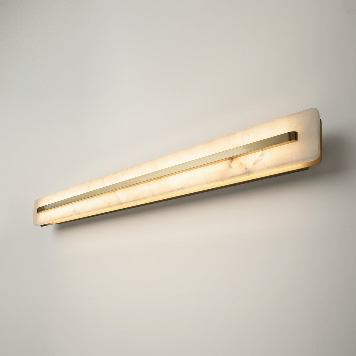 Albatre LED Wall Light – Brass / White, 18W by Maytoni – view 8