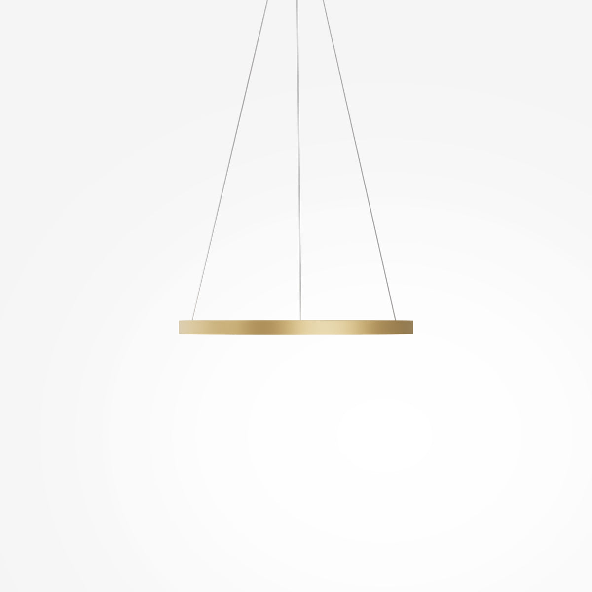 Rim LED Pendant Light – 36W – Brass / White (MOD058PL-L32BSK), view 8