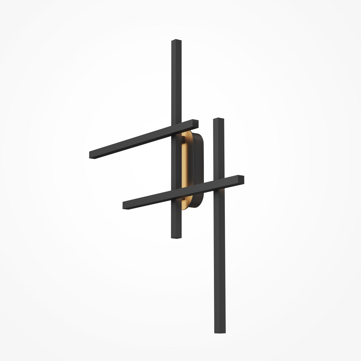 Halo LED Wall Light – Black / White, 24W by Maytoni – view 3