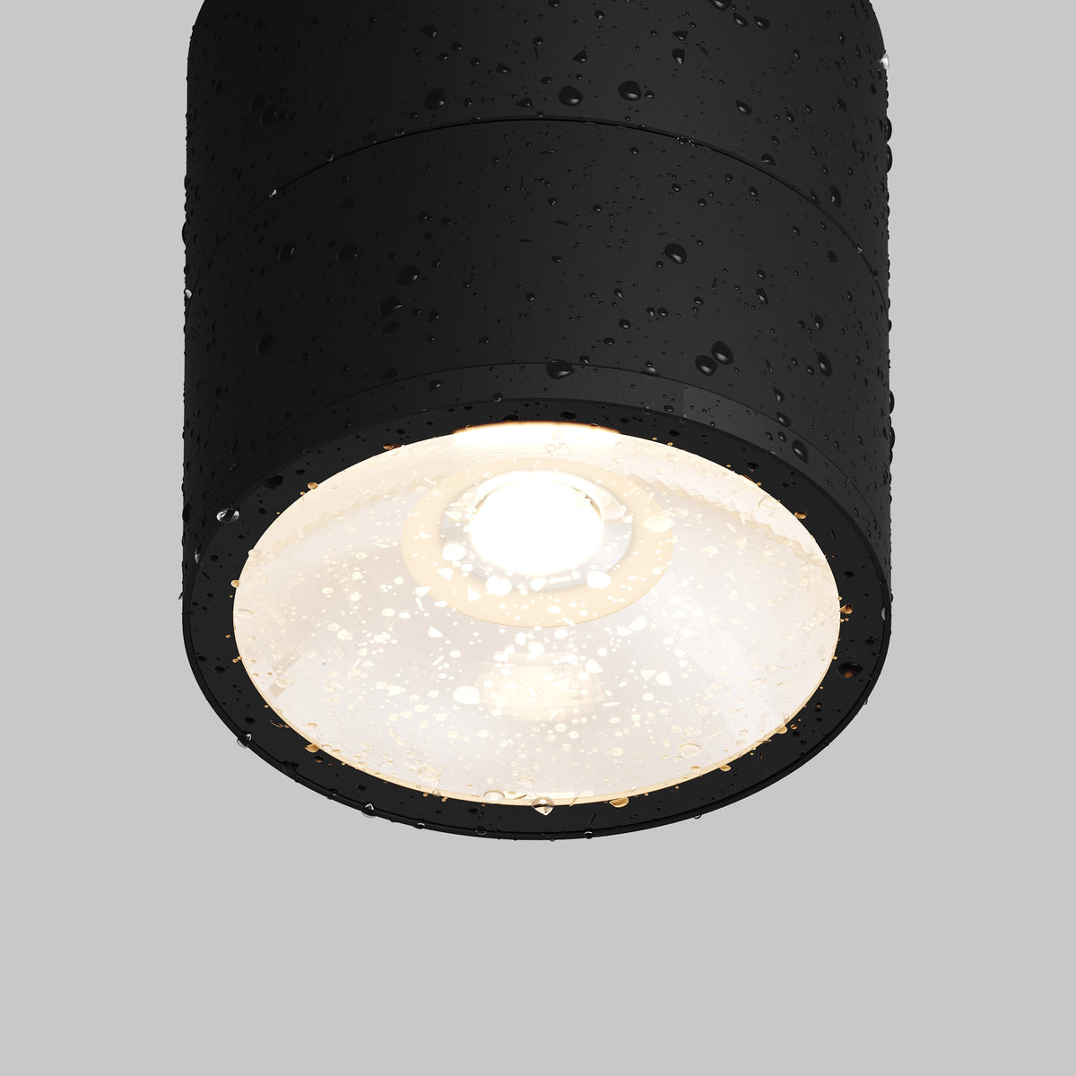 Spin LED Outdoor Ceiling Light by Maytoni – view 3