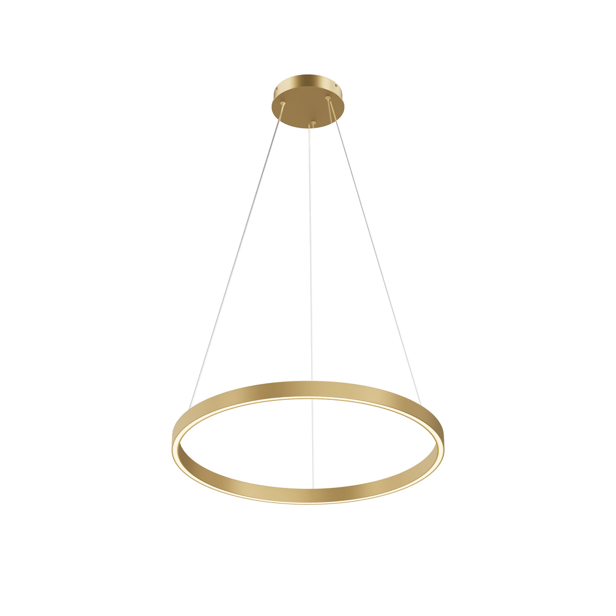 Rim LED Pendant Light – 36W – Brass / White (MOD058PL-L32BSK), view 6
