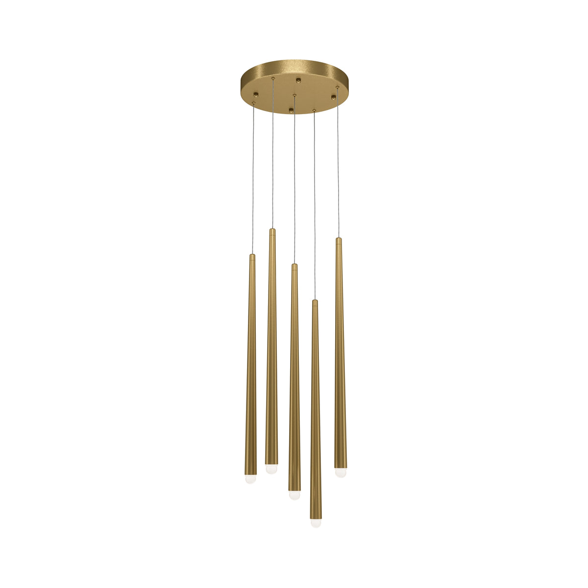 Cascade LED Pendant Light – 31W – Brass (MOD132PL-L30BSK), view 2