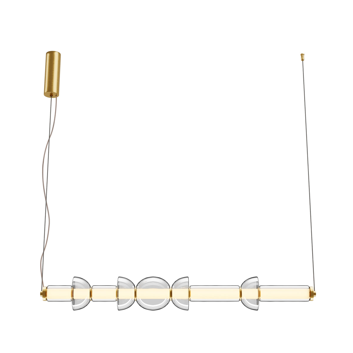 Cosmo LED Pendant Light – Brass, 39W by Maytoni