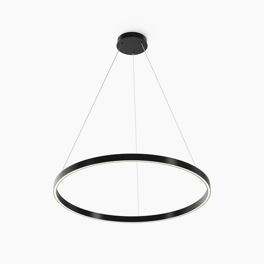 Rim LED Pendant Light – 51W – Black / White (MOD058PL-L42BK)