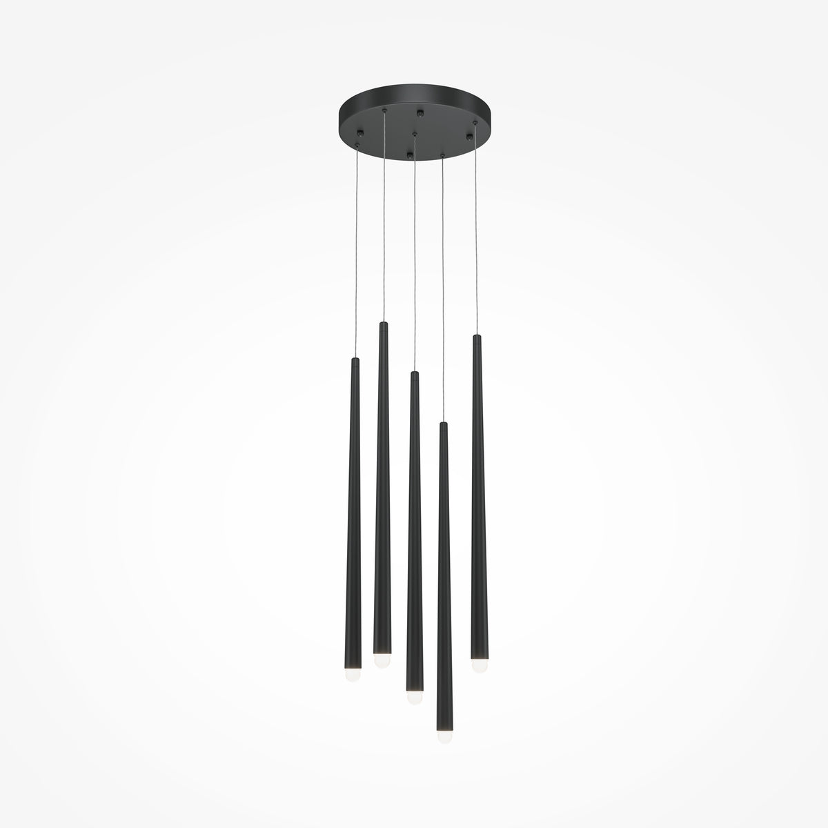 Cascade LED Pendant Light – 1100 mm – Black / White (MOD132PL-L28BK2)