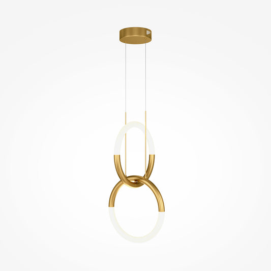 Node LED Pendant Light – Gold / White and Gold (MOD165PL-L18G3K)