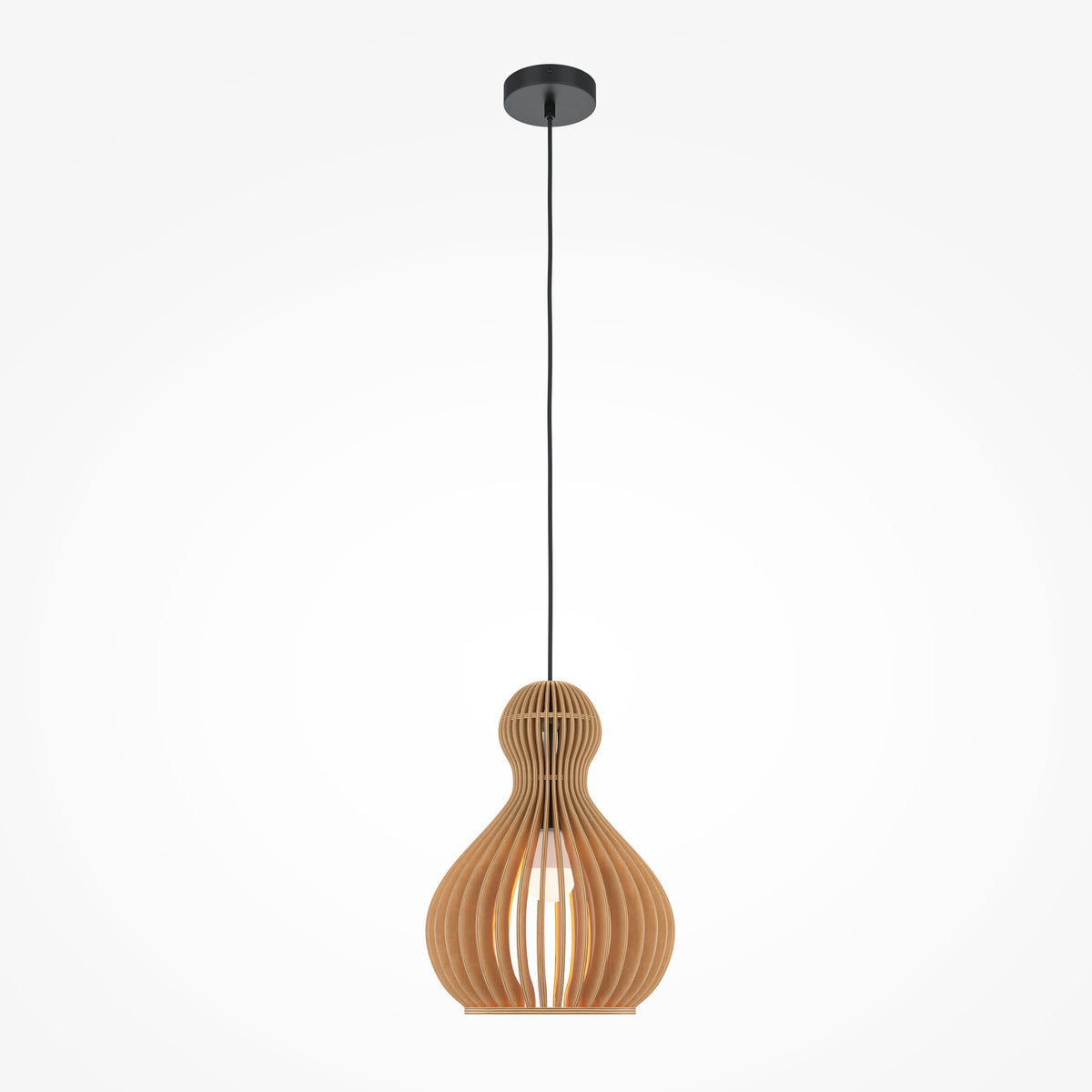 Roots Pendant Light – Ø300 mm – Black / Beige (MOD192PL-01W1)