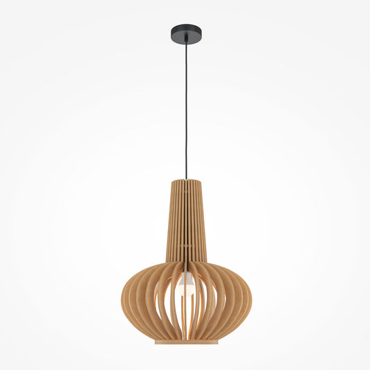 Roots Pendant Light – Ø350 mm – Black / Beige (MOD193PL-01W1)