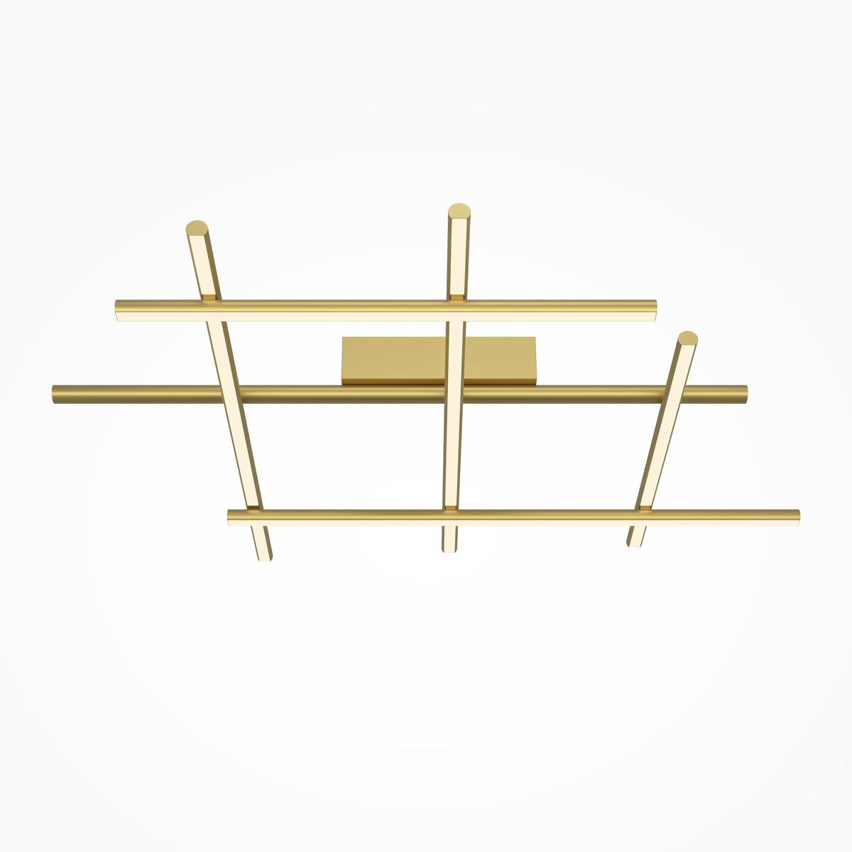 Radiance LED Ceiling Light – Gold / White, 50W by Maytoni – view 4