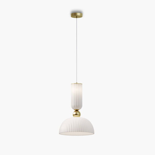 Antic Pendant Light – Gold / White (MOD302PL-01W1)