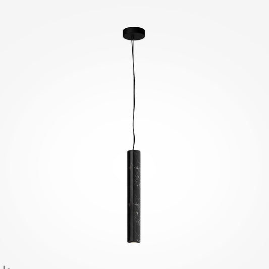 Basic Texture LED Pendant Light – Black – Black (MOD461PL-L5BK)