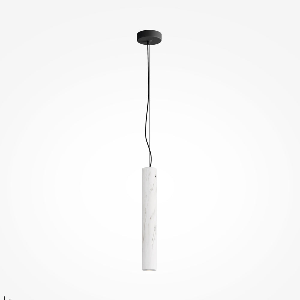 Basic Texture LED Pendant Light – White stone – White stone (MOD461PL-L5W3K)