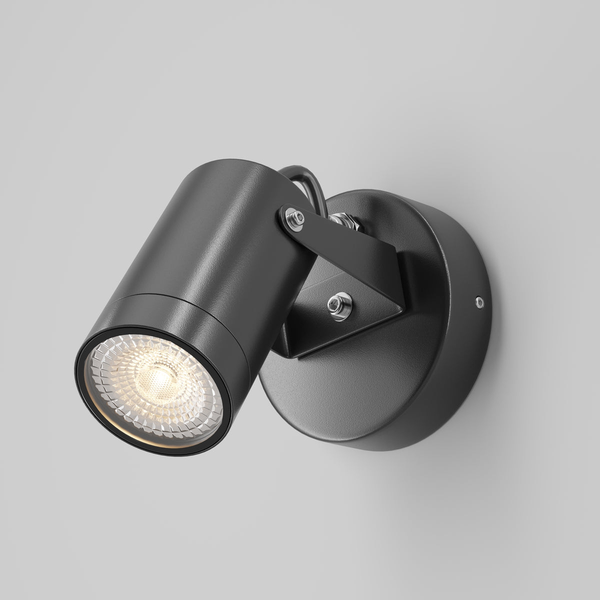 Scope Outdoor Wall Light – Black, 50W, IP65 by Maytoni – view 4