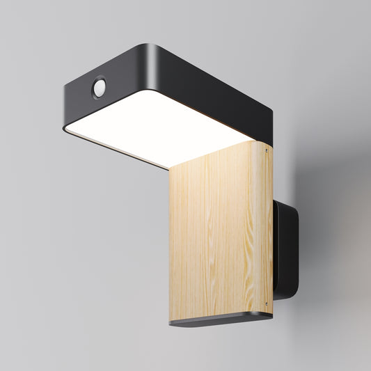 Nordis LED Outdoor Wall Light – Black, 2W, IP65 – Black (O140WL-L2BK)