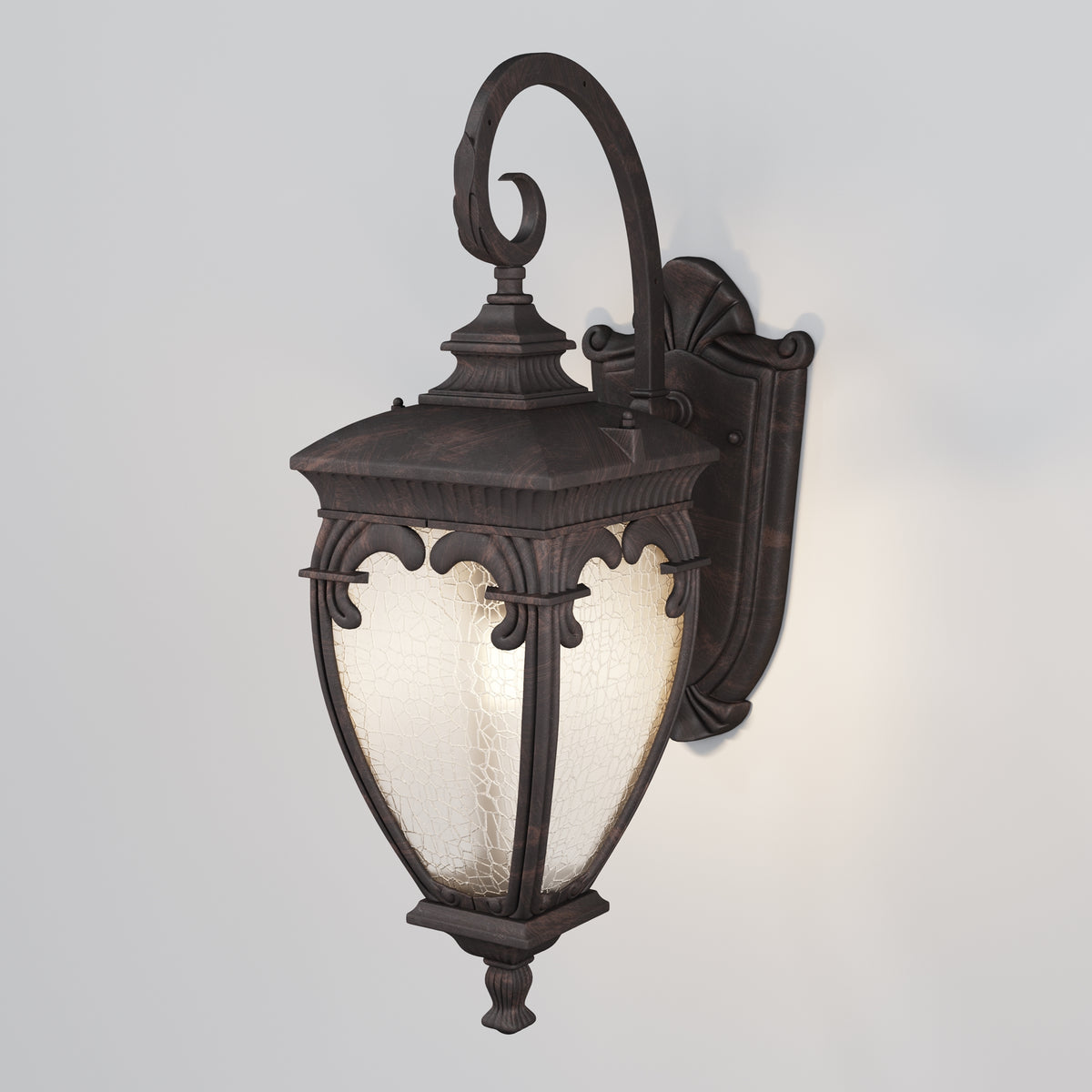 Fleur Outdoor Wall Light – Bronze antique