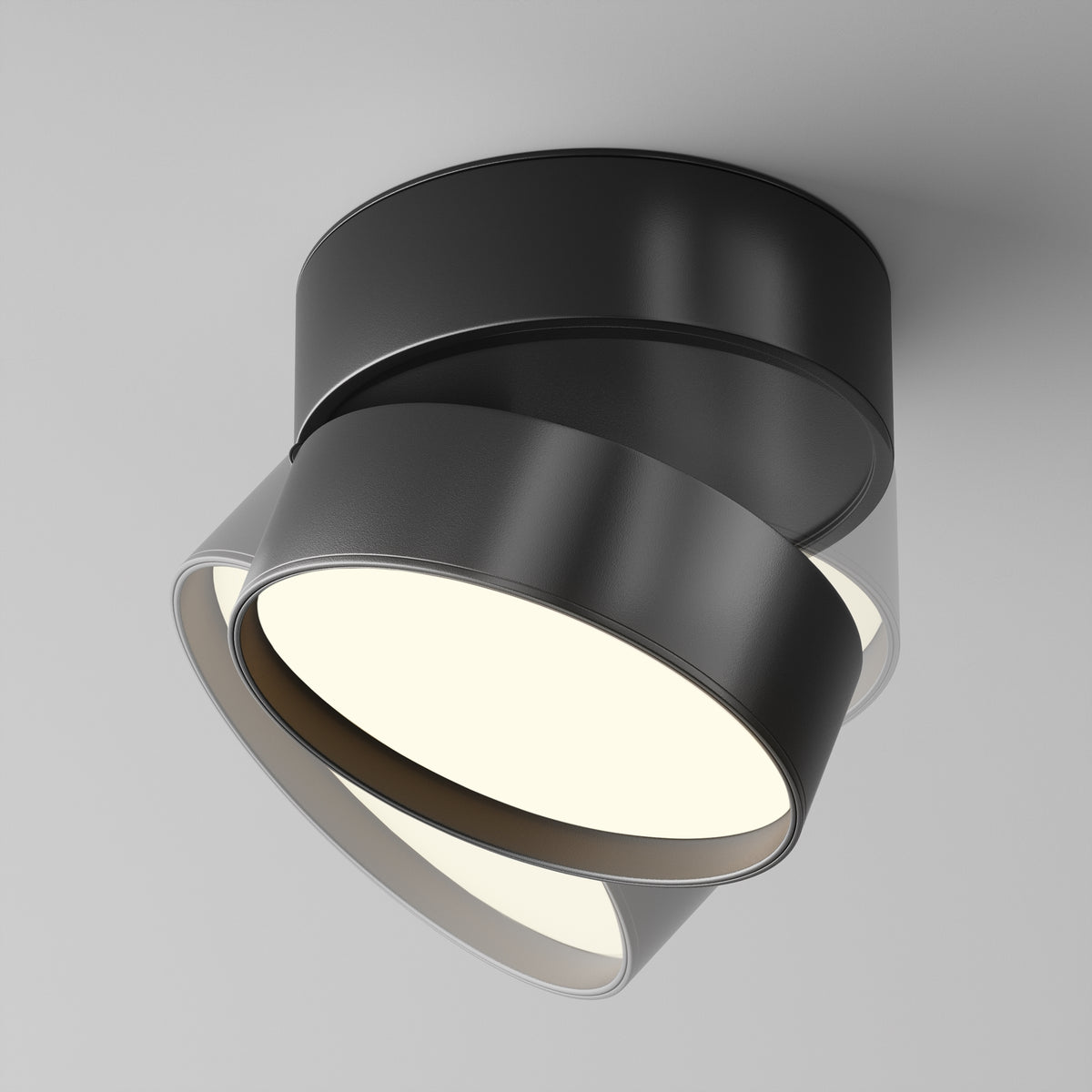 Onda LED Ceiling Light – 18W – Black (C024CL-18W3K-B-1), view 5