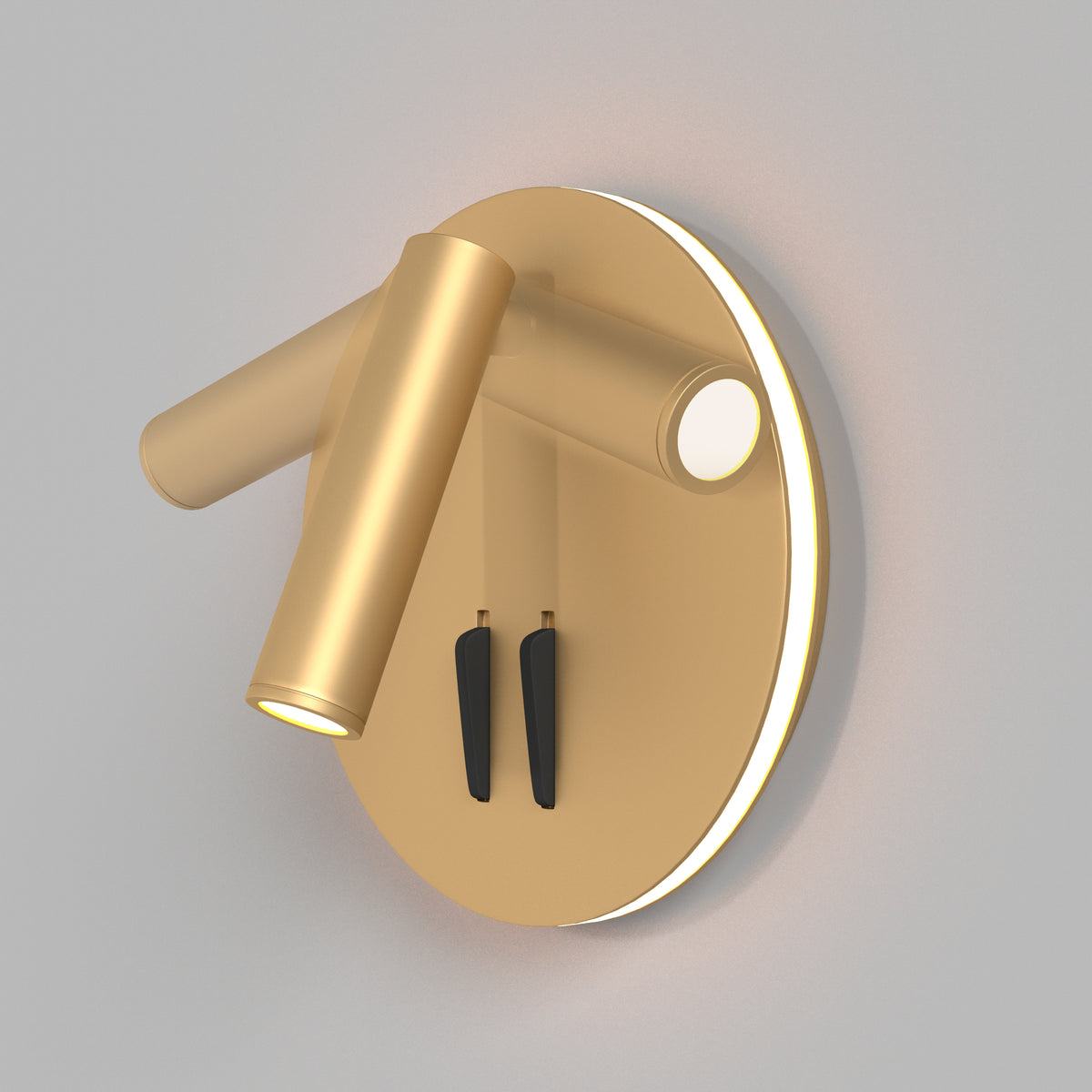 Ios 176 LED Wall Light – C176 – Matte gold (C176-WL-01-6W-MG), view 8