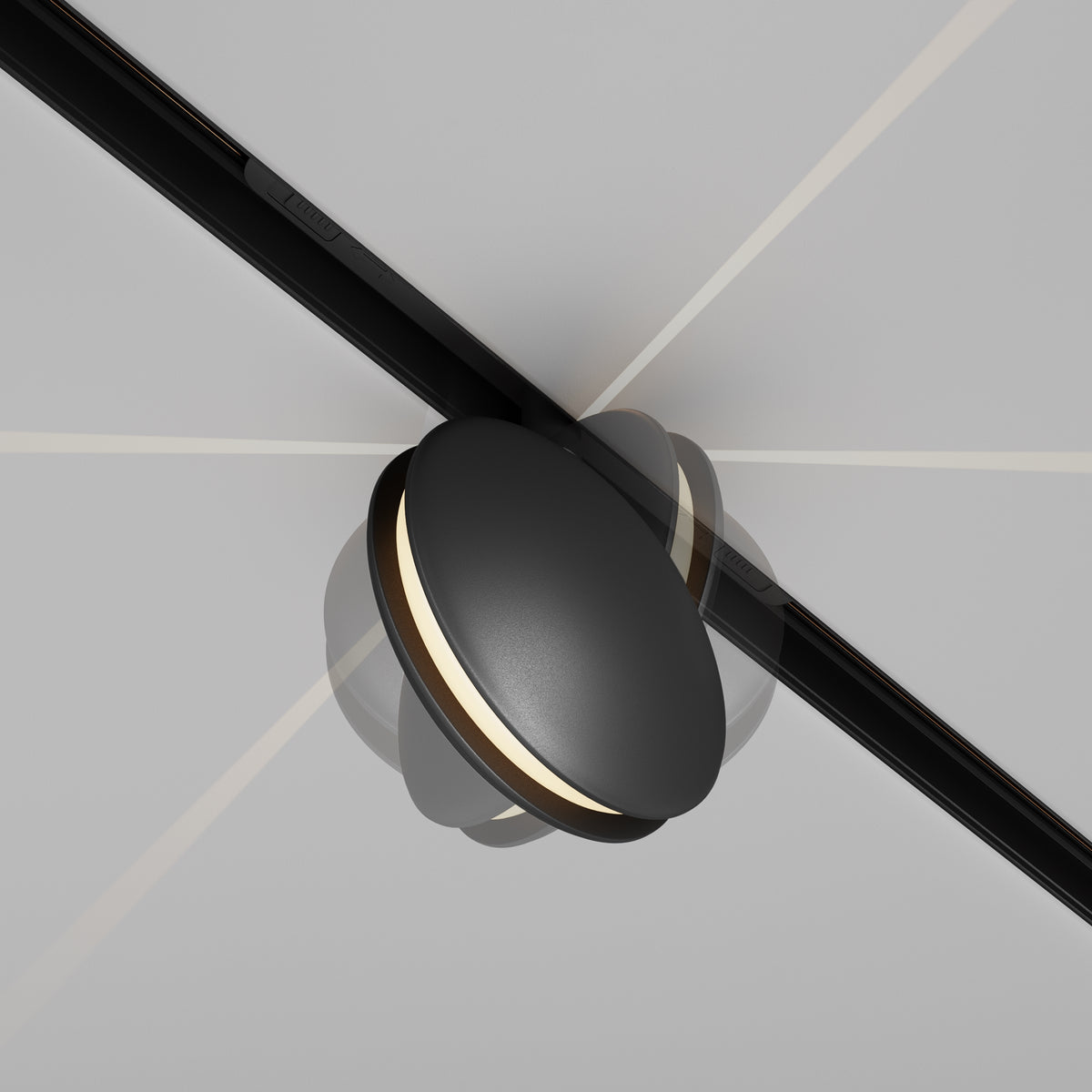 Outline LED Exility magnetic track light – Black, 6W by Maytoni – view 6