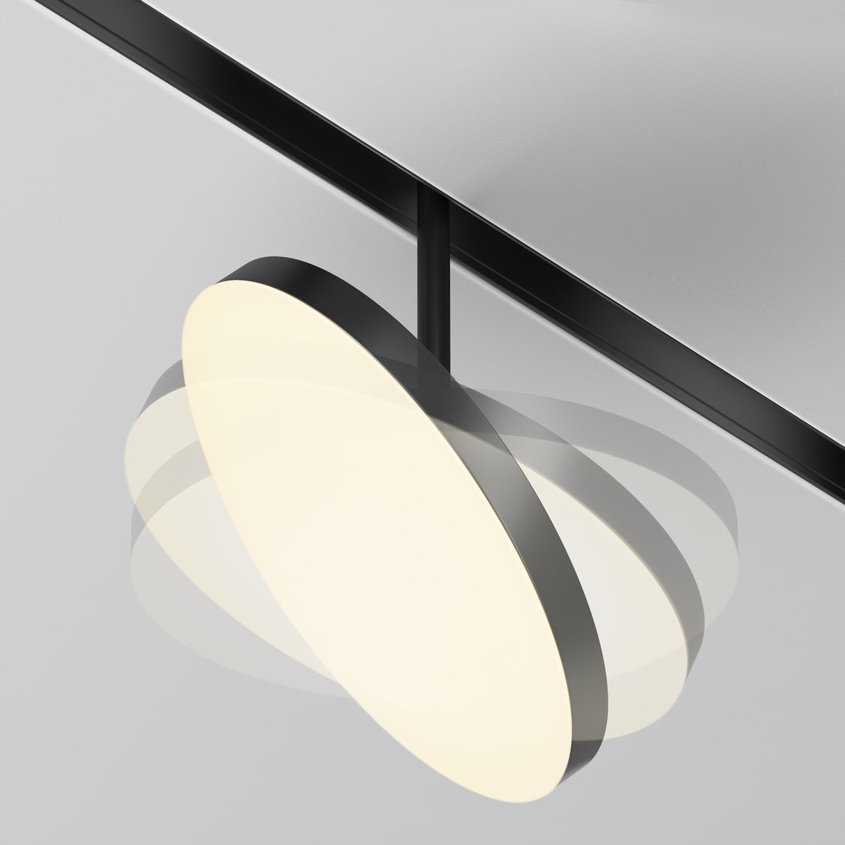 Plato LED Exility magnetic track light – Black, 15W by Maytoni – view 5