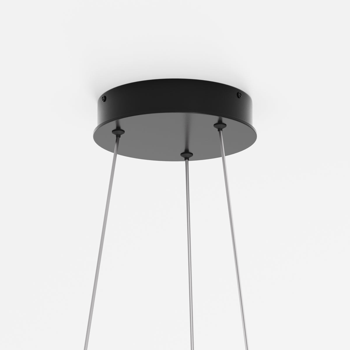 Rim LED Pendant Light – 51W – Black / White (MOD058PL-L42BK), view 5