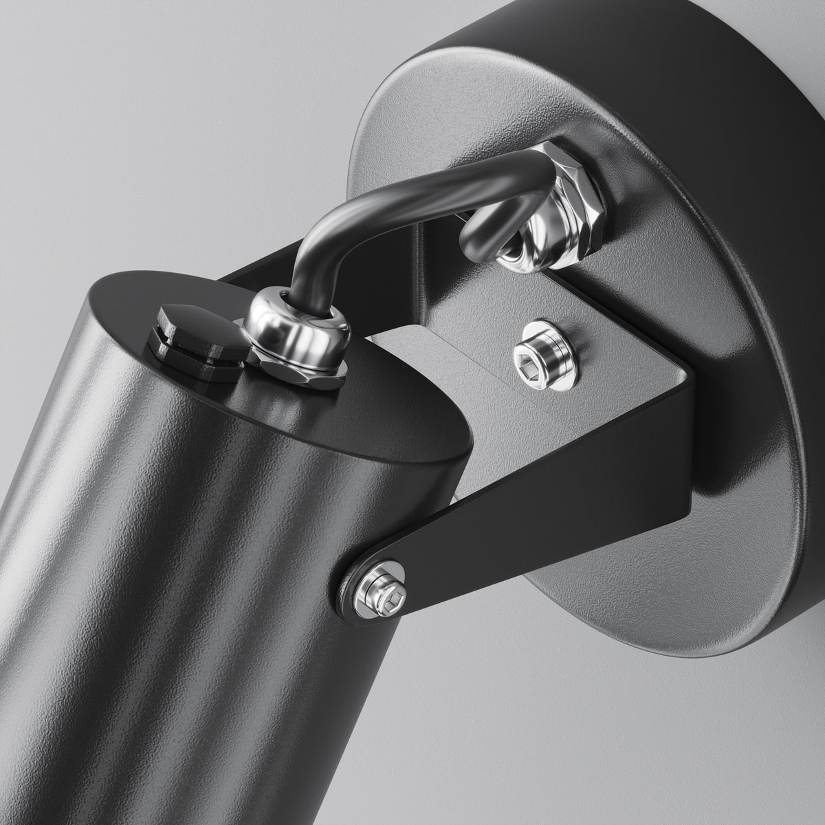 Scope Outdoor Wall Light – Black, 50W, IP65 by Maytoni – view 5