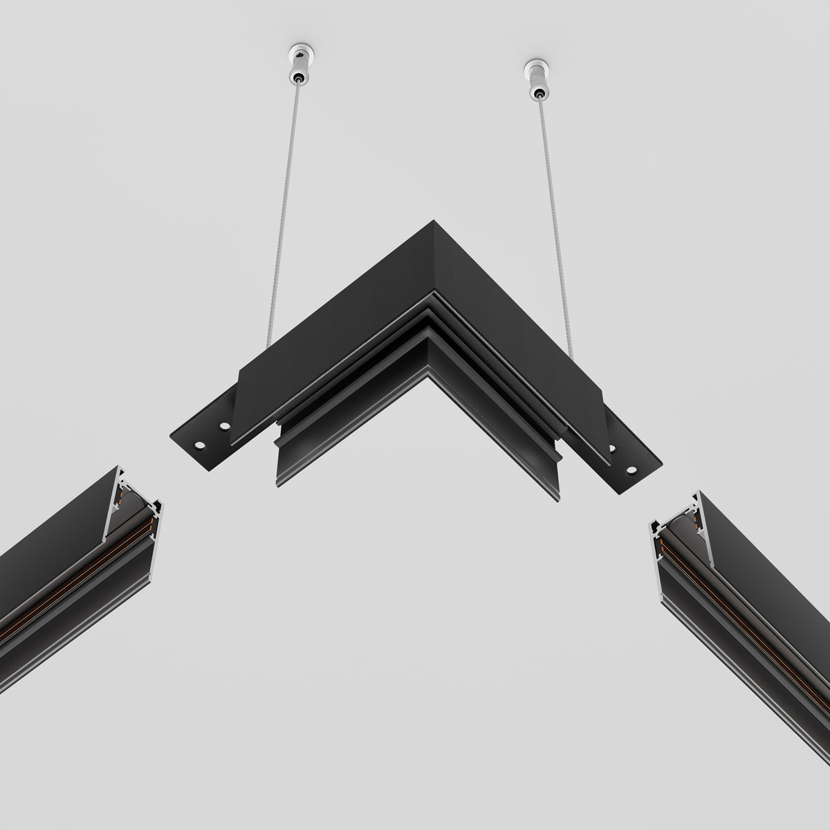 Mehanički L-spoj Exility track accessory by Maytoni – view 4