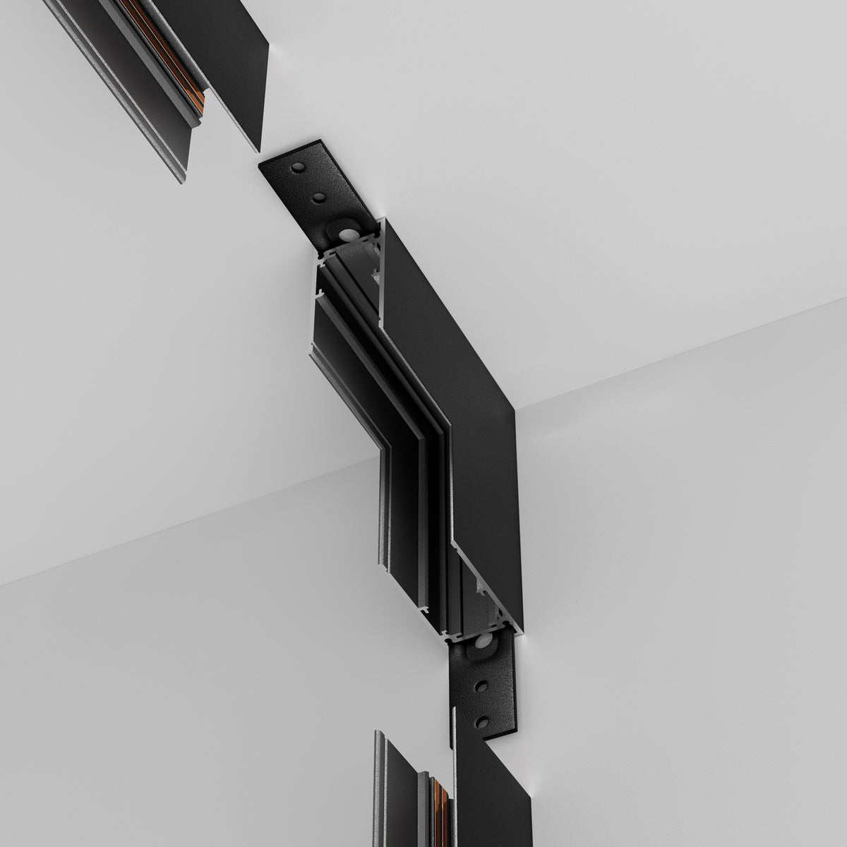 Unutarnji kut strop–zid Exility track accessory by Maytoni – view 4